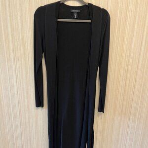 White House Black Market XS Long Sleeve Long Knit Cardigan